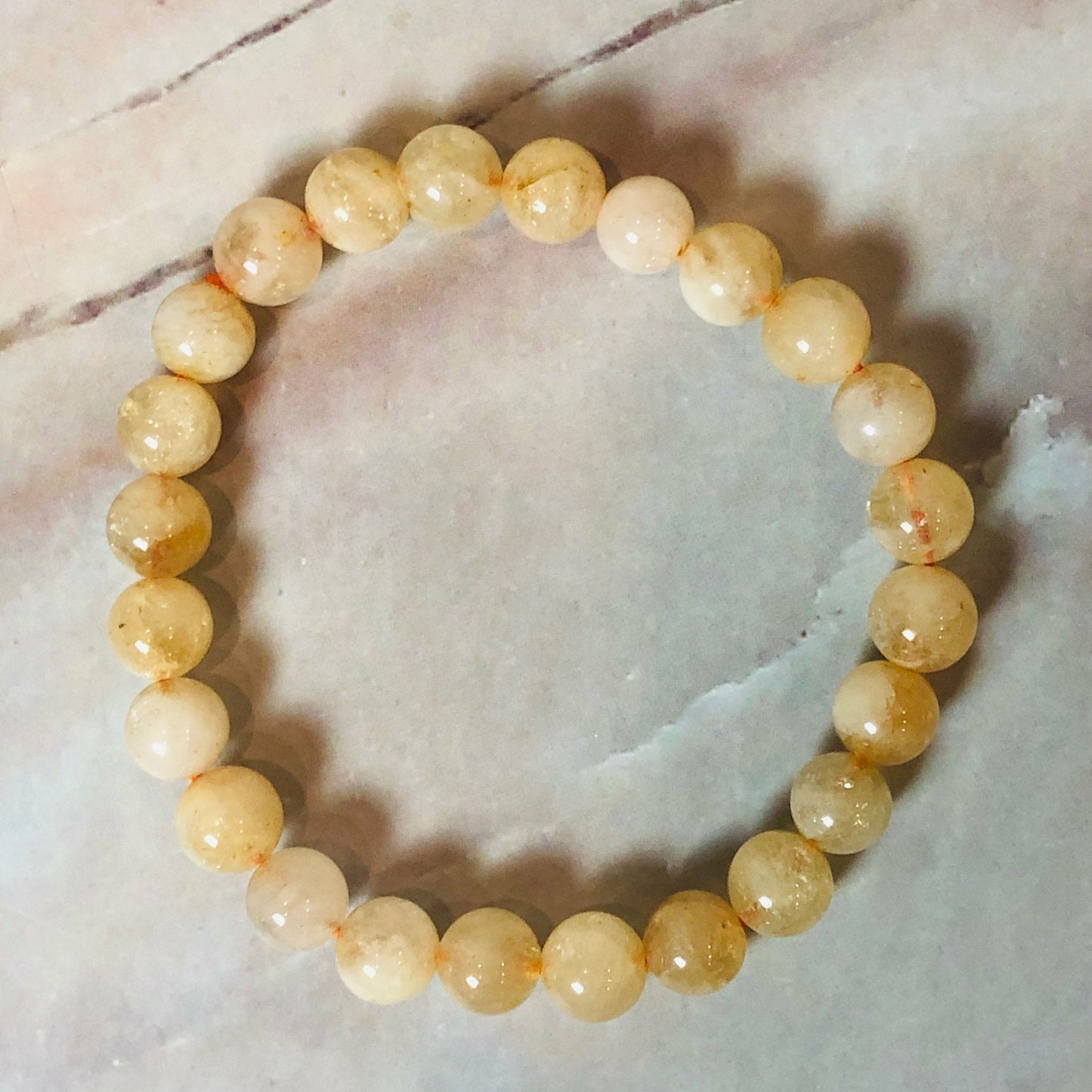 Citrine Crystal Bracelet ~ Happiness and Abundance