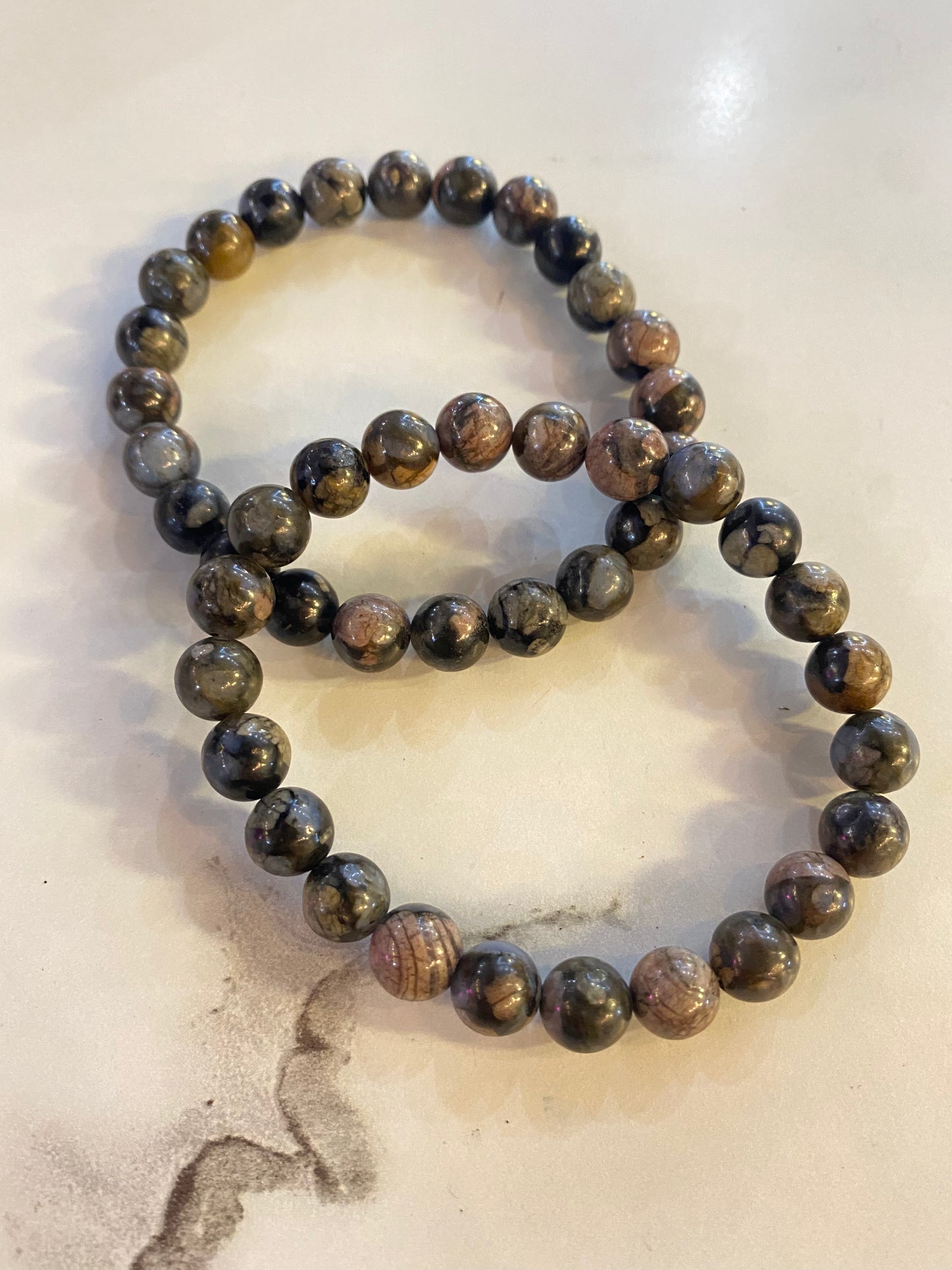 Llanite 8mm Bracelet Positivity•Psychic•Happiness