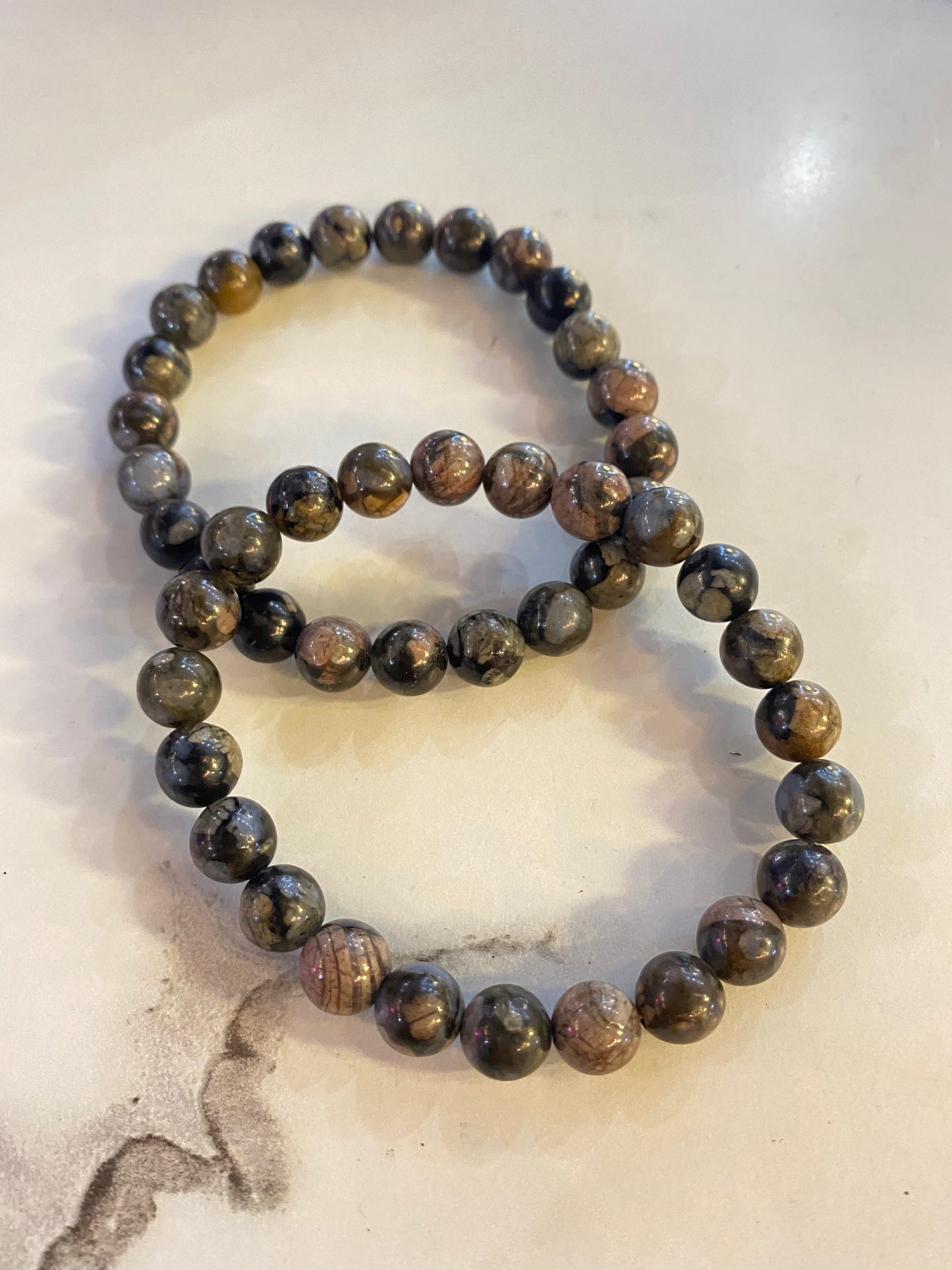 Llanite 8mm Bracelet Positivity•Psychic•Happiness