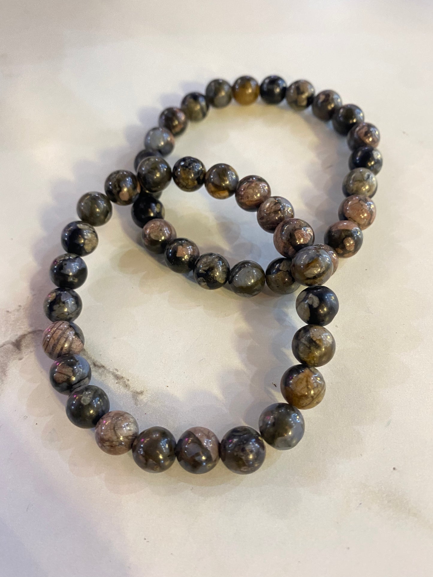 Llanite 8mm Bracelet Positivity•Psychic•Happiness