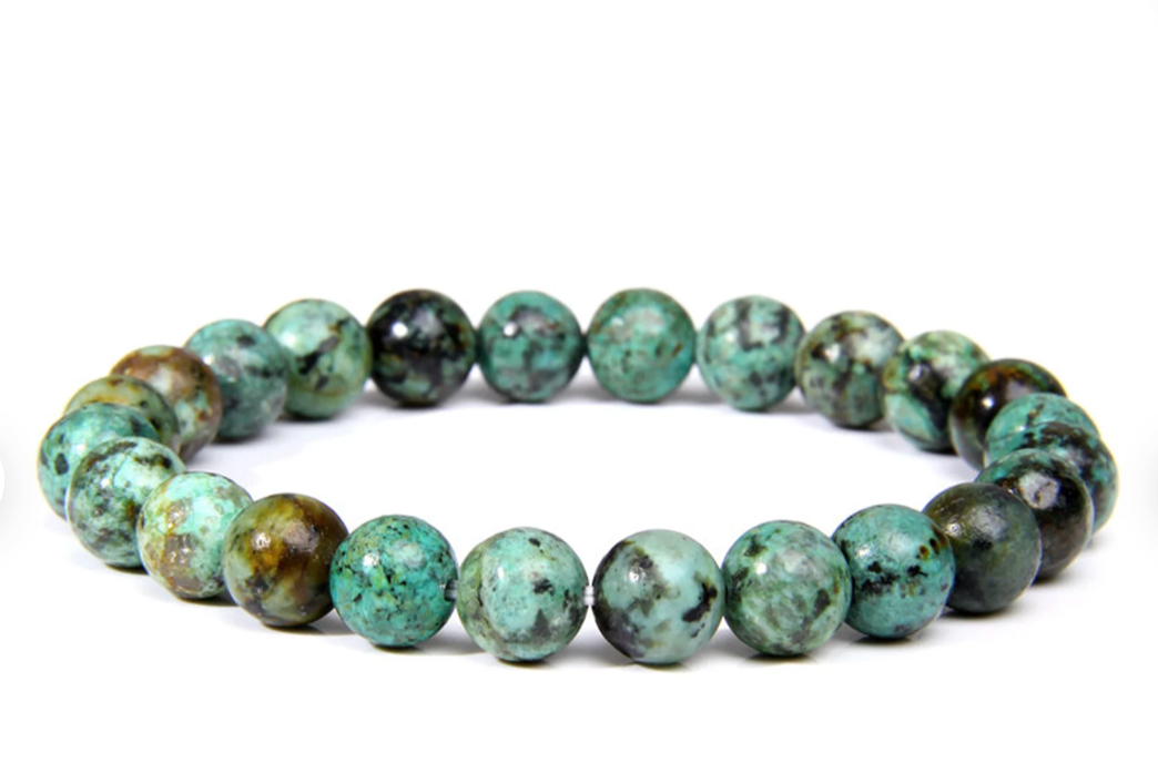 African Turquoise Bracelet ~ Confidence & Power