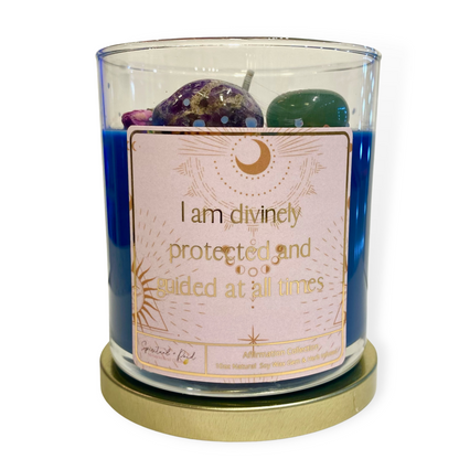 I Am Divinely Protected Affirmation Candle