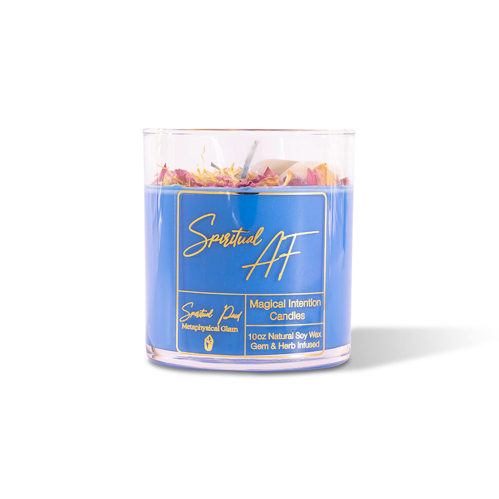 Spiritual Af Manifestation Candle- Wealth, Joy & Confidence