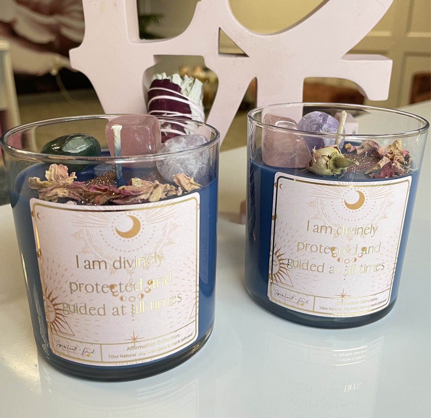 I Am Divinely Protected Affirmation Candle